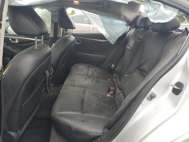 JN1BV7AP7FM348882 - 2015 INFINITI Q50 BASE SILVER photo 10
