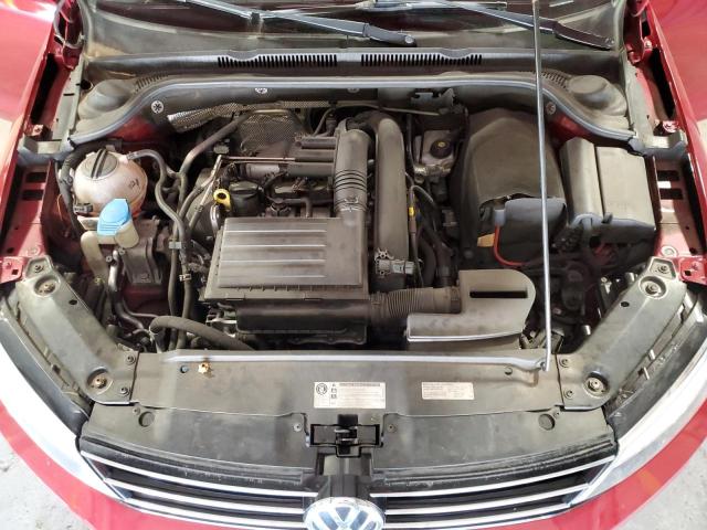 3VW267AJ6GM218844 - 2016 VOLKSWAGEN JETTA S RED photo 11