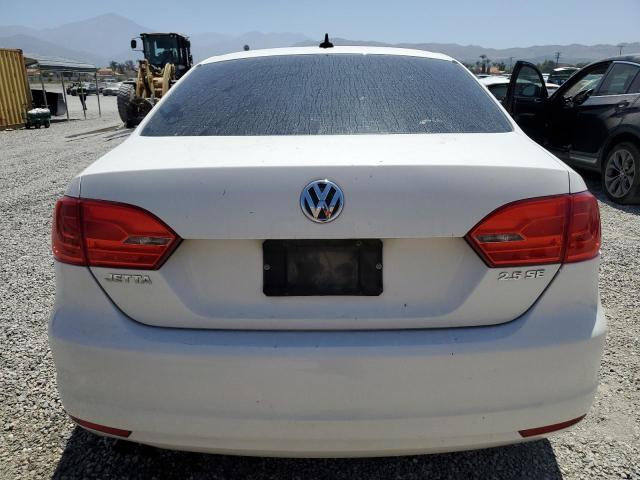 3VWDP7AJ7DM256276 - 2013 VOLKSWAGEN JETTA SE WHITE photo 6