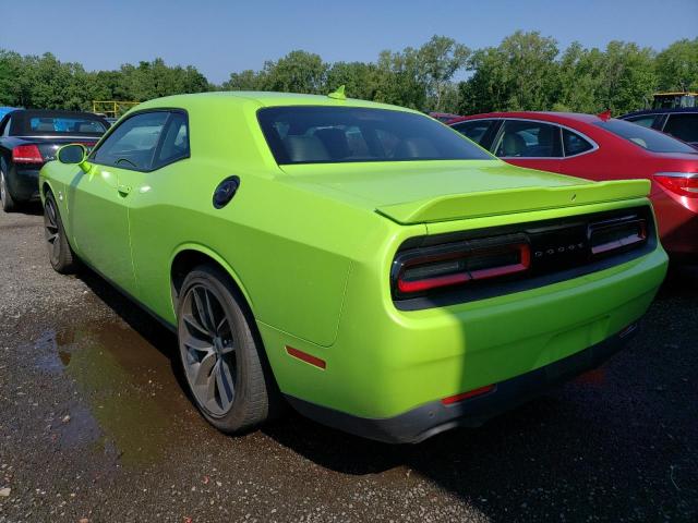 2C3CDZFJ4KH625476 - 2019 DODGE CHALLENGER R/T SCAT PACK GREEN photo 2