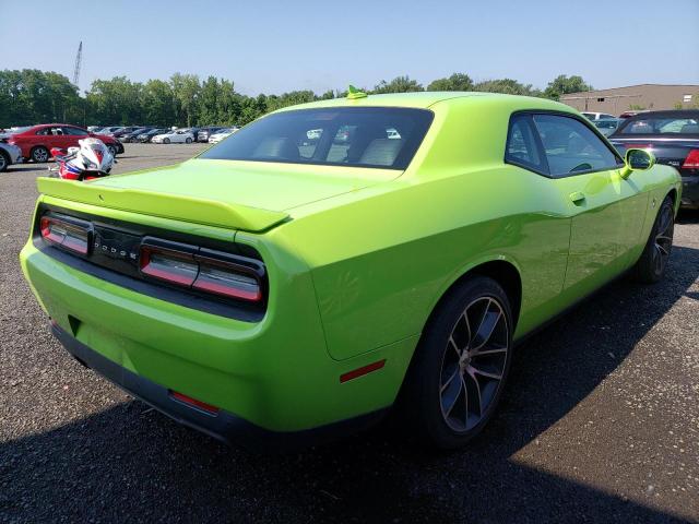 2C3CDZFJ4KH625476 - 2019 DODGE CHALLENGER R/T SCAT PACK GREEN photo 3