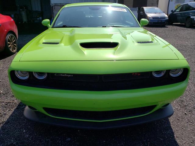2C3CDZFJ4KH625476 - 2019 DODGE CHALLENGER R/T SCAT PACK GREEN photo 5
