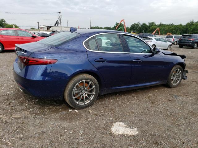 ZARFANAN7K7605308 - 2019 ALFA ROMEO GIULIA BLUE photo 3