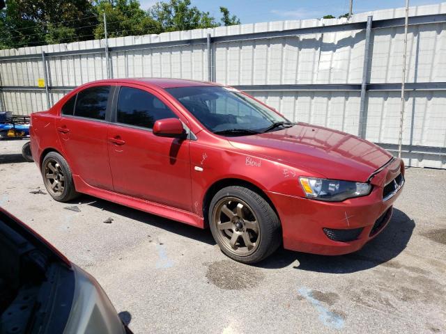 JA32U2FU7EU002328 - 2014 MITSUBISHI LANCER ES/ES SPORT RED photo 4