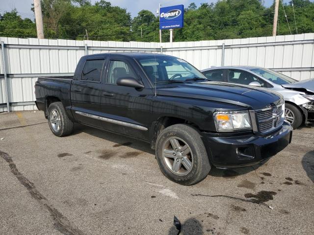 1D7HW58N28S564768 - 2008 DODGE DAKOTA QUAD LARAMIE BLACK photo 4