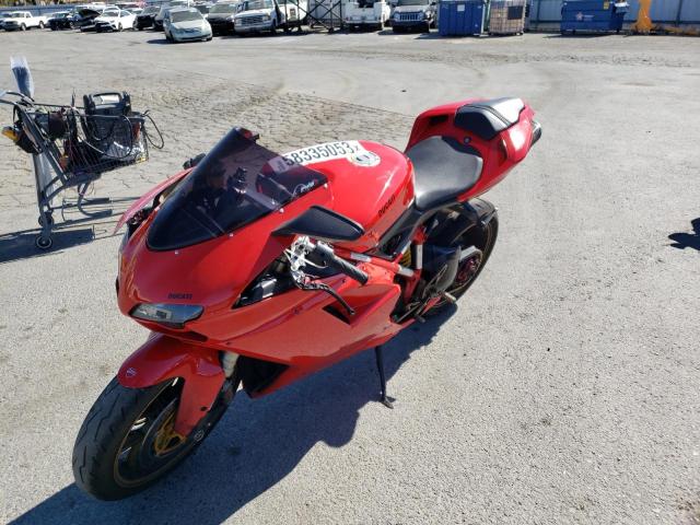 ZDM1XBMV2BB016990 - 2011 DUCATI 848 RED photo 2