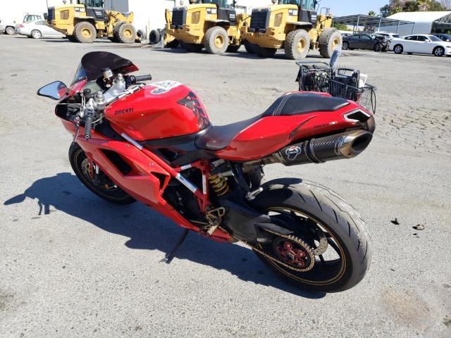 ZDM1XBMV2BB016990 - 2011 DUCATI 848 RED photo 3