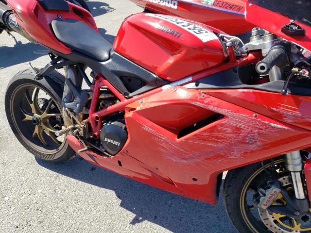 ZDM1XBMV2BB016990 - 2011 DUCATI 848 RED photo 7