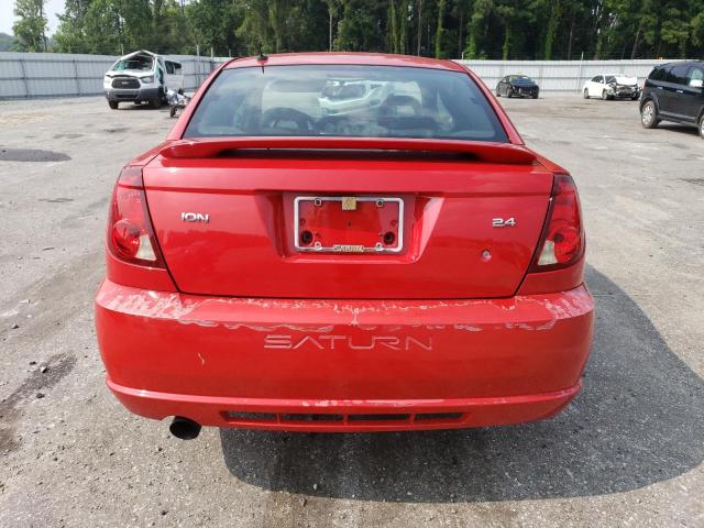 1G8AW15B77Z169080 - 2007 SATURN ION LEVEL 3 RED photo 6