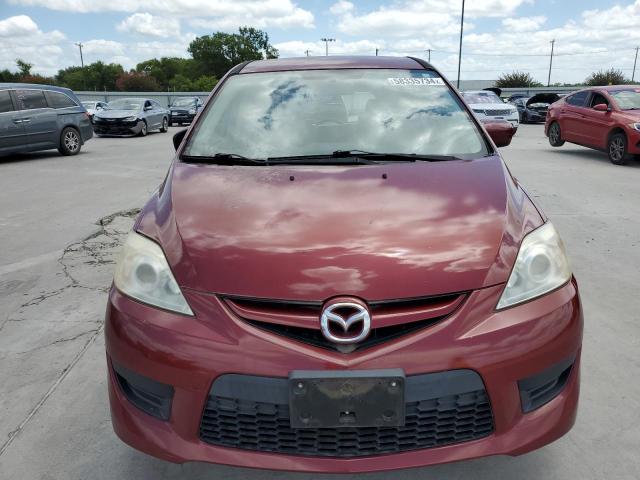 JM1CR2W3XA0385438 - 2010 MAZDA 5 RED photo 5