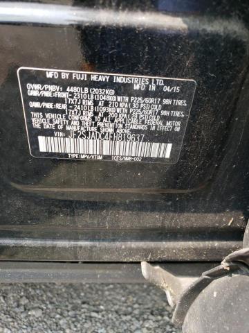 JF2SJADC4FH819637 - 2015 SUBARU FORESTER 2.5I PREMIUM BLACK photo 13