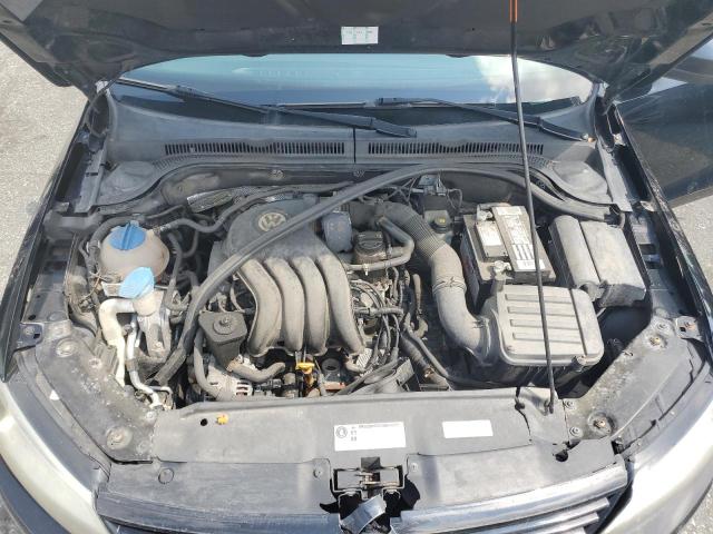 3VW2K7AJ4CM370966 - 2012 VOLKSWAGEN JETTA BASE 黑色 照片 11