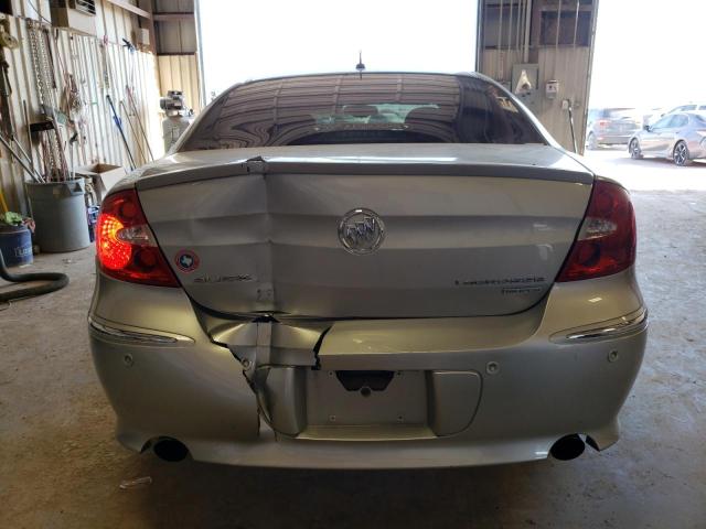 2G4WN58C481192137 - 2008 BUICK LACROSSE SUPER SERIES SILVER photo 6