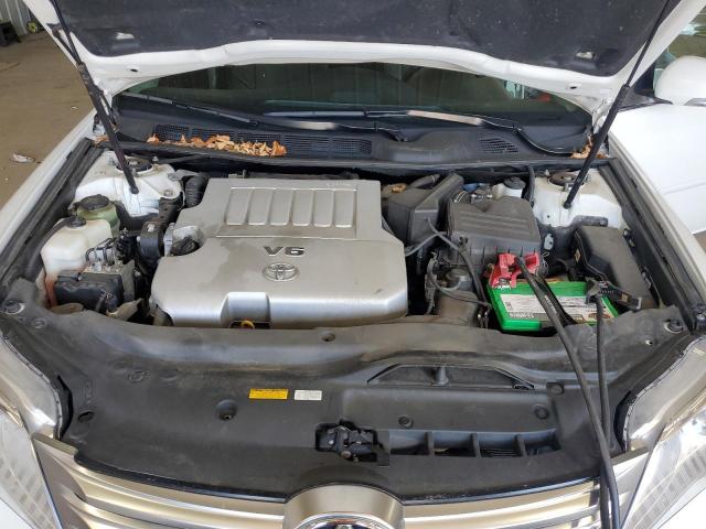 4T1BK3DB1CU442228 - 2012 TOYOTA AVALON BASE WHITE photo 11