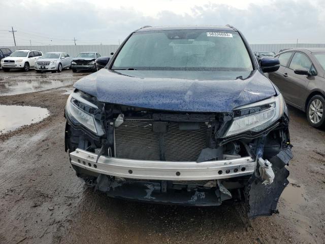 5FNYF6H07KB029475 - 2019 HONDA PILOT ELITE BLUE photo 5