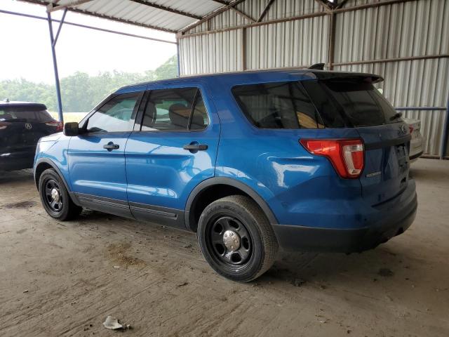 1FM5K8AT0GGD16941 - 2016 FORD EXPLORER POLICE INTERCEPTOR BLUE photo 2