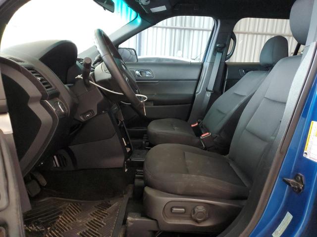 1FM5K8AT0GGD16941 - 2016 FORD EXPLORER POLICE INTERCEPTOR BLUE photo 7