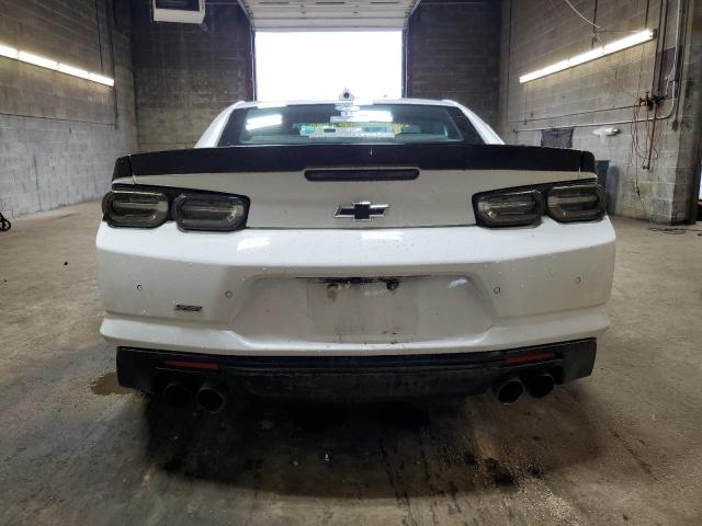 1G1FG1R72M0116584 - 2021 CHEVROLET CAMARO SS WHITE photo 6
