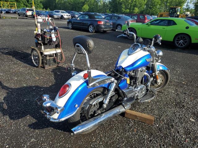 SMTB07WF4FJ675240 - 2015 TRIUMPH MOTORCYCLE THUNDERBIR LT BLUE photo 4