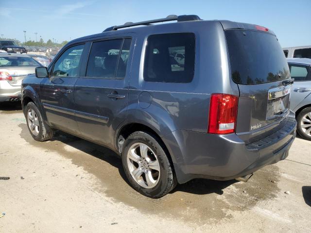 5FNYF3H53DB007759 - 2013 HONDA PILOT EXL GRAY photo 2