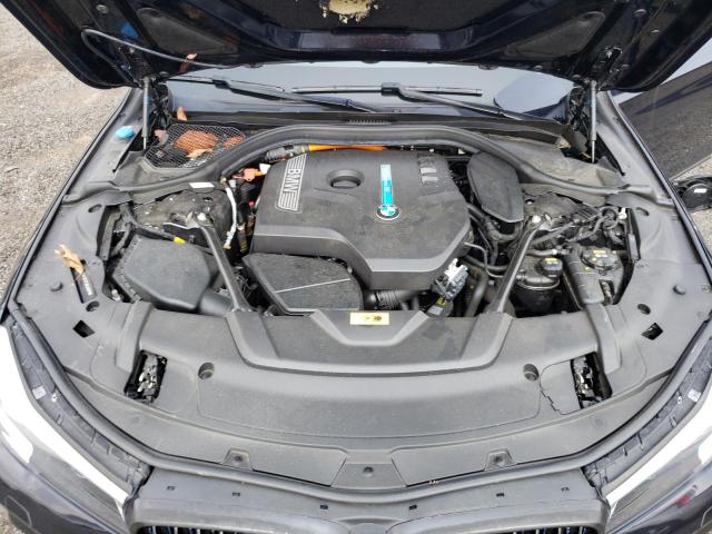 WBA7J2C57JG938291 - 2018 BMW 740 XE BLACK photo 11