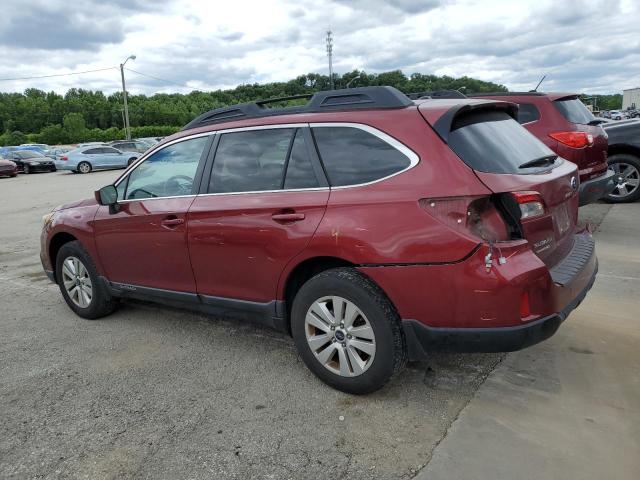 4S4BSBDC5F3231675 - 2015 SUBARU OUTBACK 2.5I PREMIUM RED photo 2