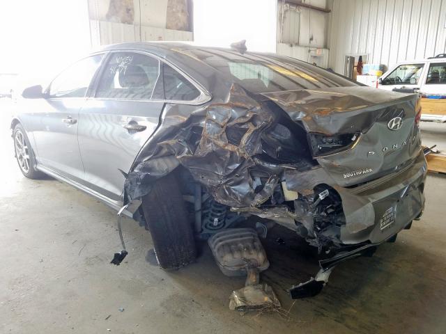 5NPE34AB2JH679620 - 2018 HYUNDAI SONATA SPORT  Foto 3