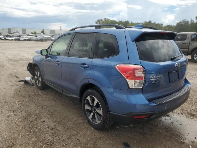 JF2SJAGC9JH525655 - 2018 SUBARU FORESTER 2.5I PREMIUM BLUE photo 2