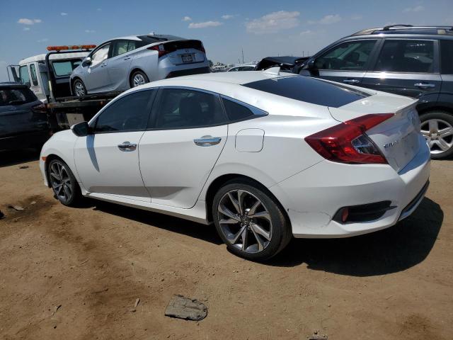 JHMFC1F91KX002331 - 2019 HONDA CIVIC TOURING WHITE photo 2