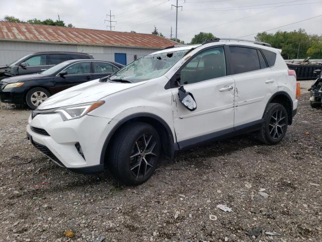 2T3JFREV4HW632549 - 2017 TOYOTA RAV4 SE WHITE photo 1