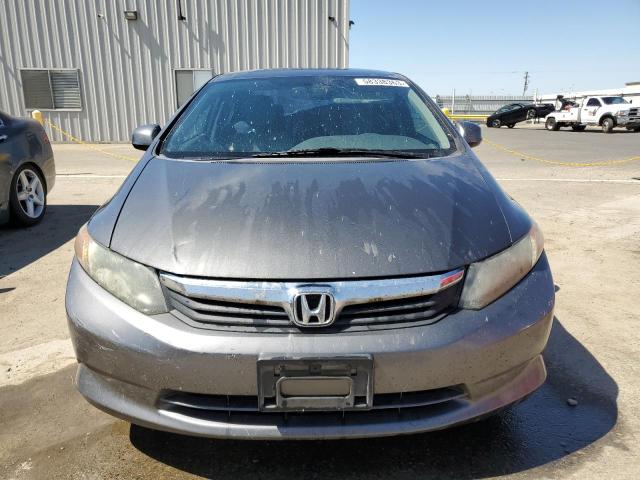 2HGFB2F64CH556311 - 2012 HONDA CIVIC HF GRAY photo 5