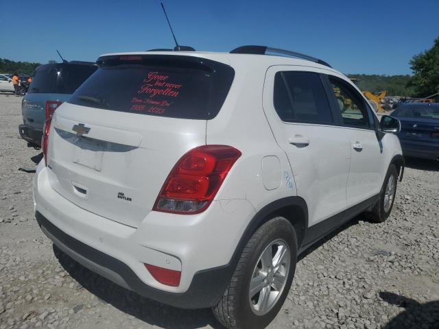 KL7CJLSB6MB324197 - 2021 CHEVROLET TRAX 1LT WHITE photo 3