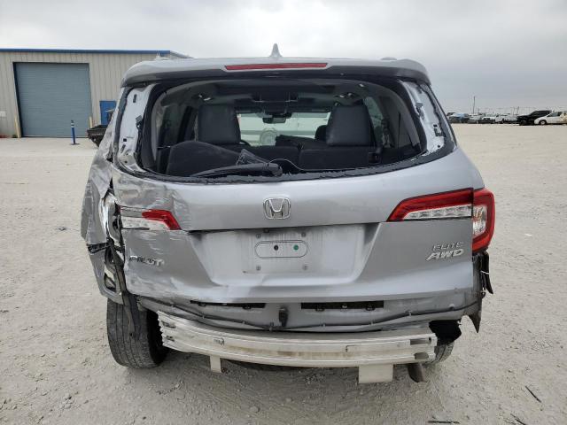 5FNYF6H01MB008009 - 2021 HONDA PILOT ELITE SILVER photo 6