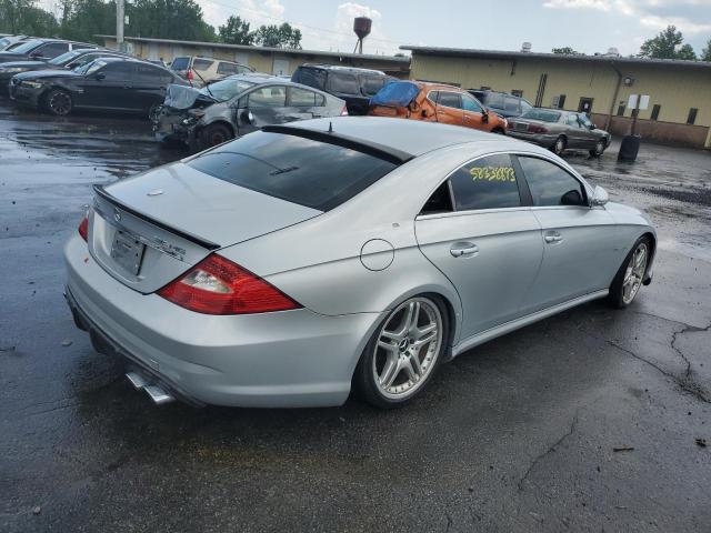 WDDDJ76X66A058246 - 2006 MERCEDES-BENZ CLS 55 AMG SILVER photo 3