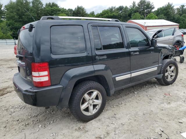 1J8GN58K28W142242 - 2008 JEEP LIBERTY LIMITED BLACK photo 3