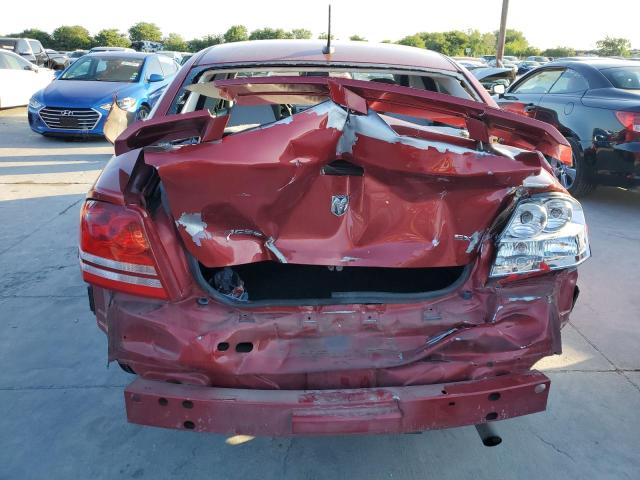 1B3LC56KX8N116025 - 2008 DODGE AVENGER SXT RED photo 6