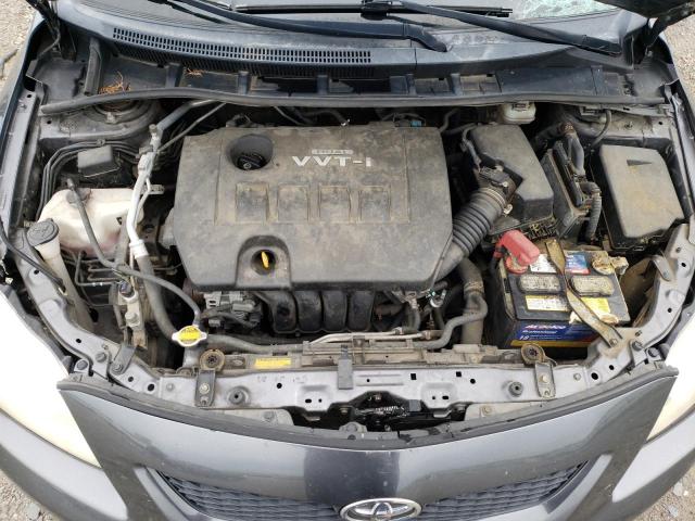 JTDBL40EX9J008178 - 2009 TOYOTA COROLLA LE BASE GRAY photo 11