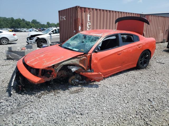 2C3CDXHG2JH126521 - 2018 DODGE CHARGER SXT PLUS ORANGE photo 1