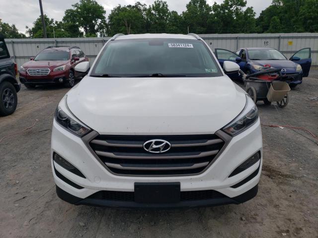 KM8J33A45GU231411 - 2016 HYUNDAI TUCSON LIMITED WHITE photo 5