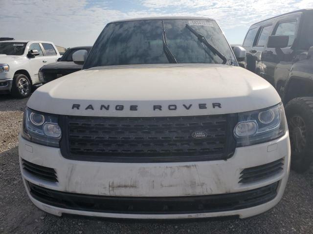 SALGR2VF3FA205871 - 2015 LAND ROVER RANGE ROVE WHITE photo 5