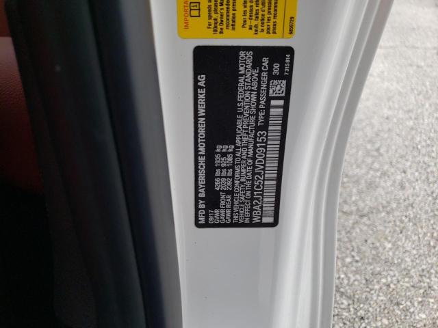 WBA2J1C52JVD09153 - 2018 BMW 230I WHITE photo 12