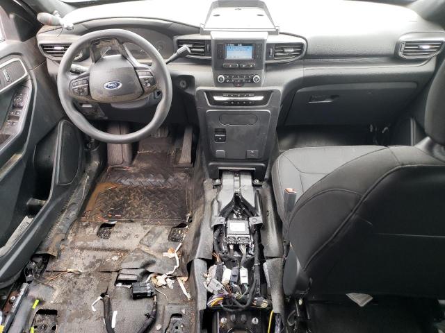 1FM5K8ACXPGA19840 - 2023 FORD EXPLORER POLICE INTERCEPTOR BLACK photo 8