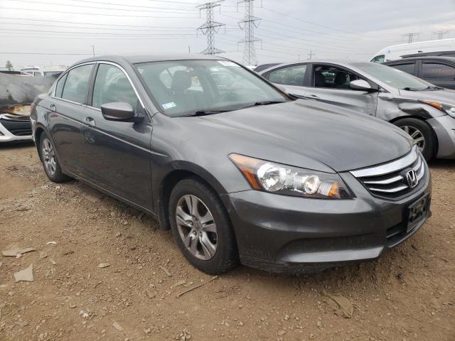 1HGCP2F6XBA013997 - 2011 HONDA ACCORD SE GRAY photo 4