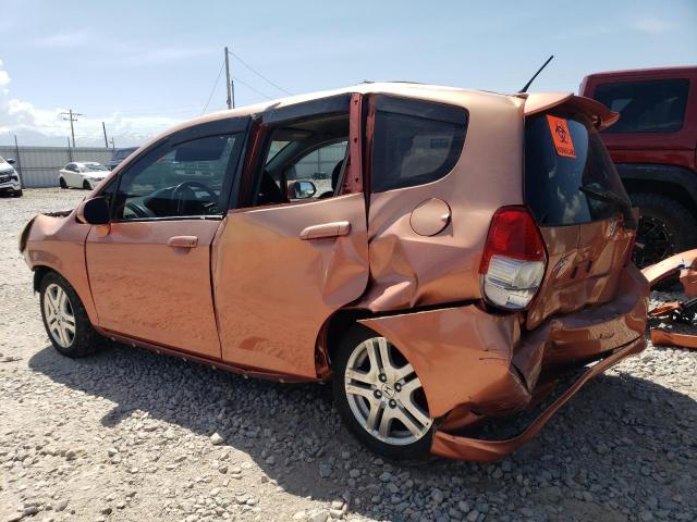 JHMGD38667S065378 - 2007 HONDA FIT S ნარინჯისფერი ფოტო 2