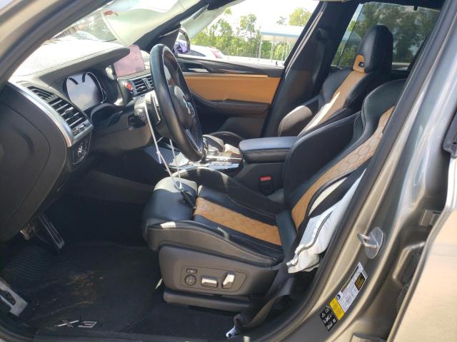 5YMTS0C08LLA57739 - 2020 BMW X3 M COMPETITION SILVER photo 7