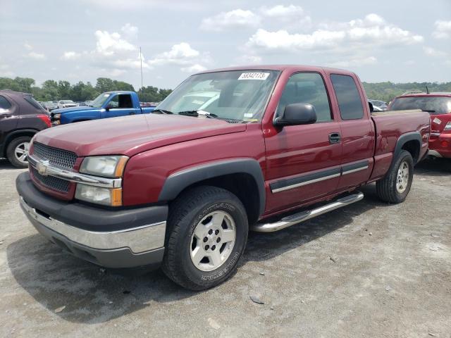 1GCEK19ZX5Z184163 - 2005 CHEVROLET 1500 SILVE K1500 MAROON photo 1