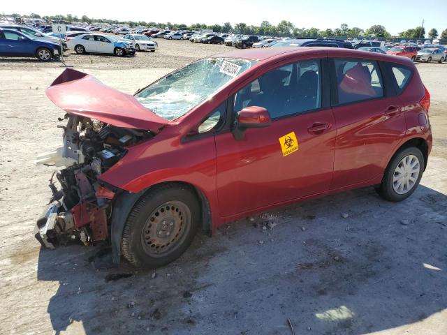 3N1CE2CP6EL363578 - 2014 NISSAN VERSA NOTE S RED photo 1