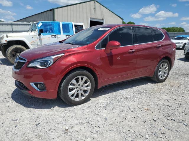 LRBFXBSAXLD049063 - 2020 BUICK ENVISION PREFERRED RED photo 1