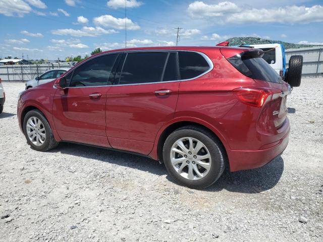 LRBFXBSAXLD049063 - 2020 BUICK ENVISION PREFERRED RED photo 2