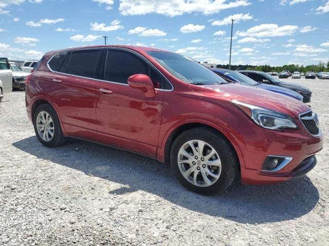 LRBFXBSAXLD049063 - 2020 BUICK ENVISION PREFERRED RED photo 4